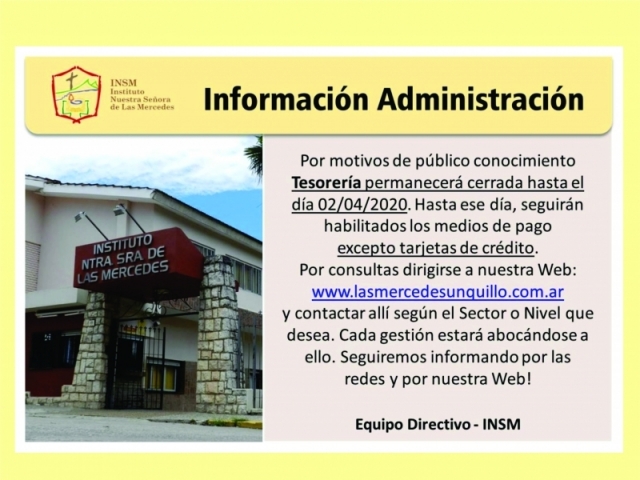 INFORMACIÓN ADMINISTRACIÓN