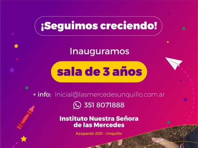 ¡Seguimos creciendo!