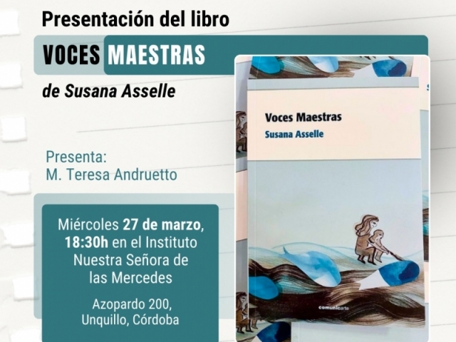 Presentación del libro: Voces Maestras